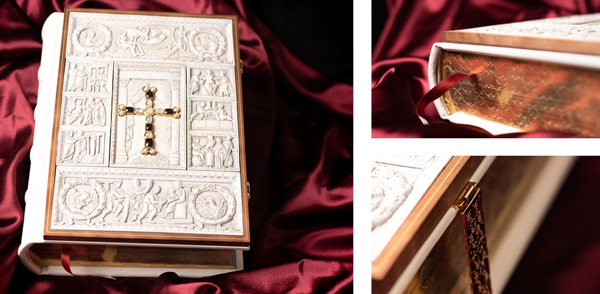 Luxusbibel Ansichten außen