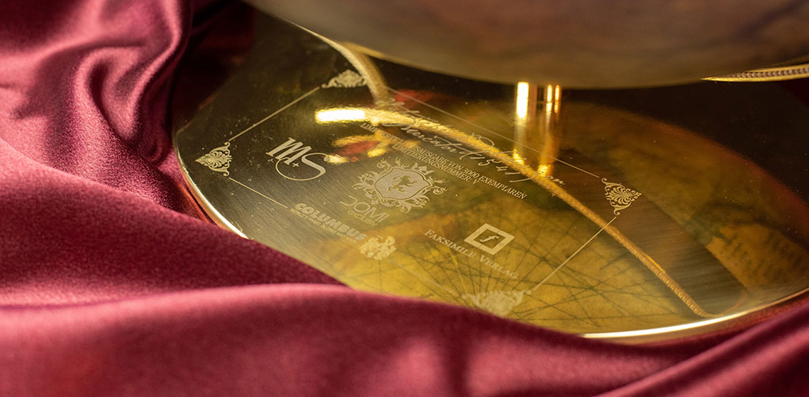 [Translate to Englisch:] Der Erdglobus von Gerhard Mercator