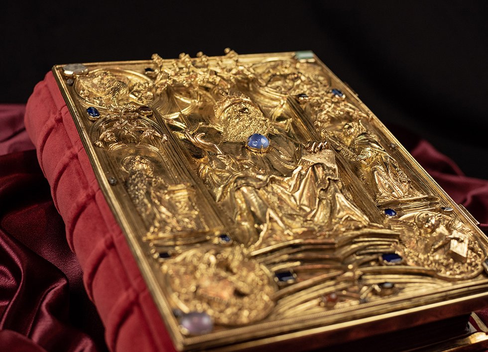 [Translate to Englisch:] Das Krönungsevangeliar des Heiligen Römischen Reiches