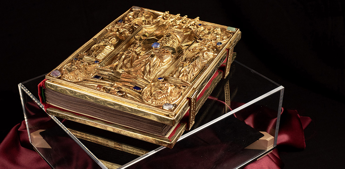[Translate to Englisch:] Das Krönungsevangeliar des Heiligen Römischen Reiches
