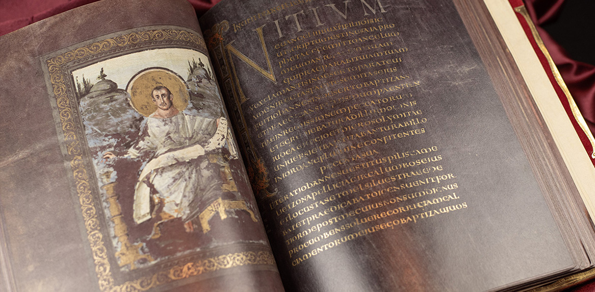 [Translate to Englisch:] Das Krönungsevangeliar des Heiligen Römischen Reiches