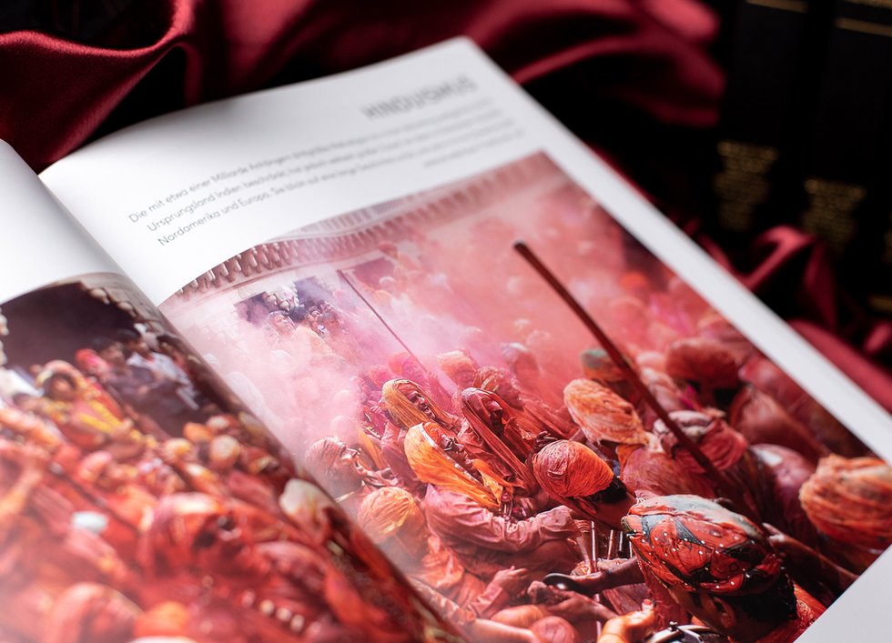 offenes Buch - Wundervoller Planet