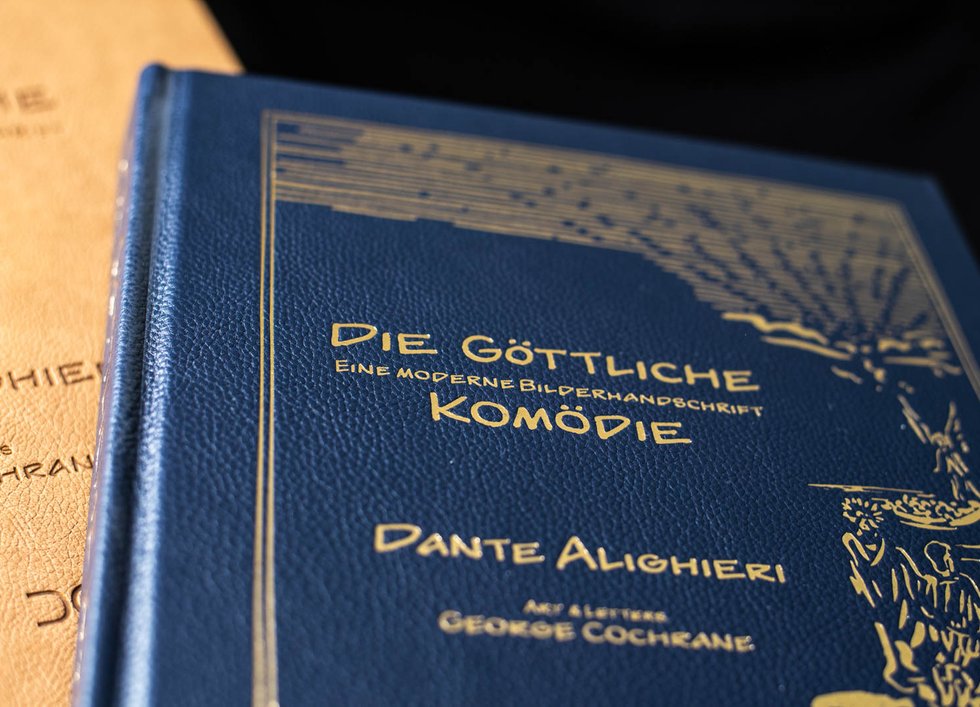 Dante Buchdeckel mit Box