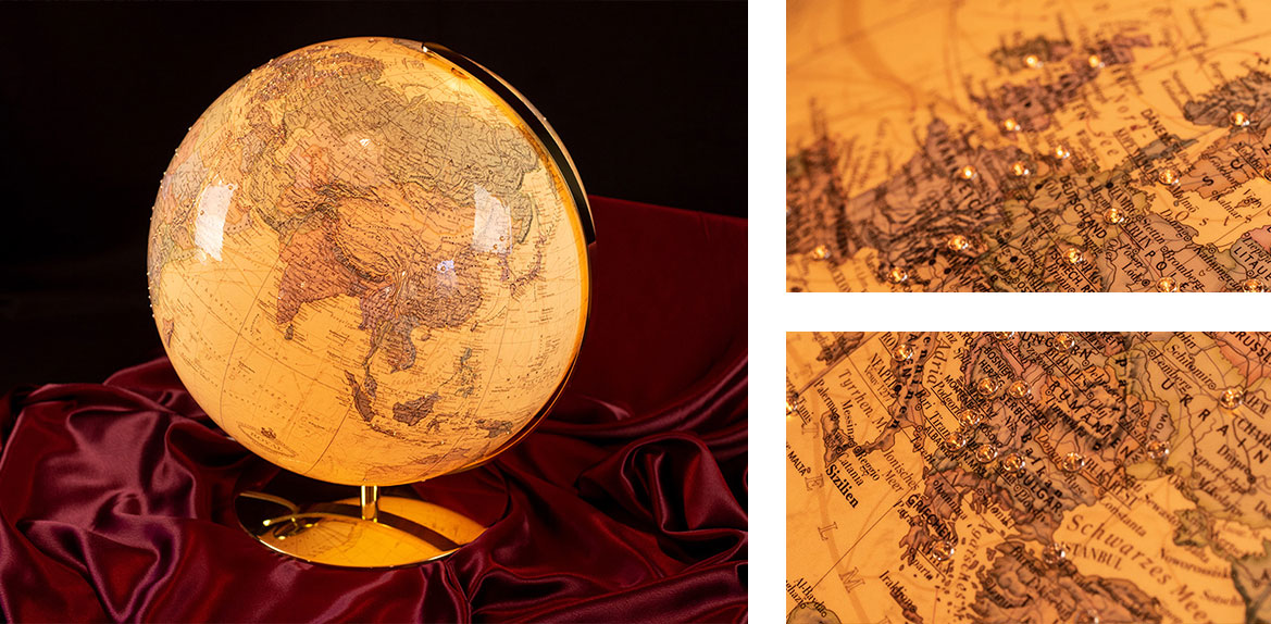 [Translate to Englisch:] Royal Globus Swarovski