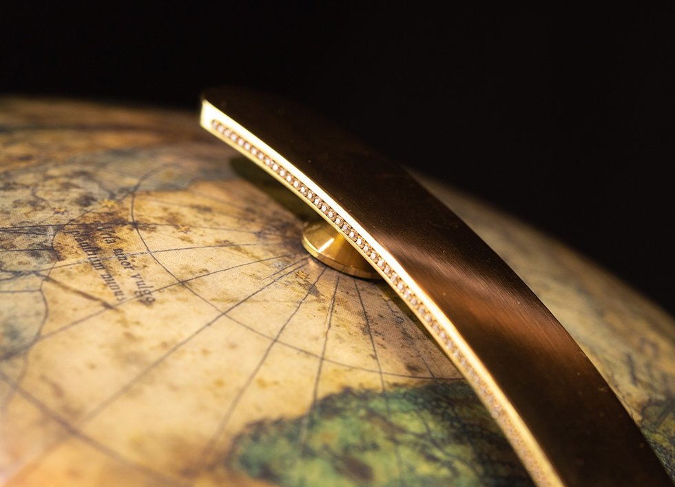 Der Erdglobus von Gerhard Mercator